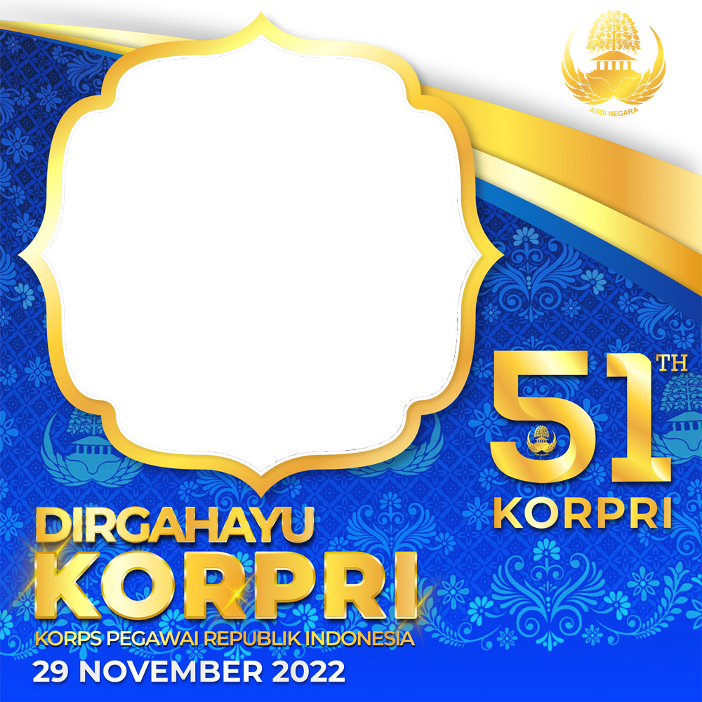 Dirgahayu KORPRI ke-51 (29 November 2022) | 1 dirgahayu korpri 2022 png