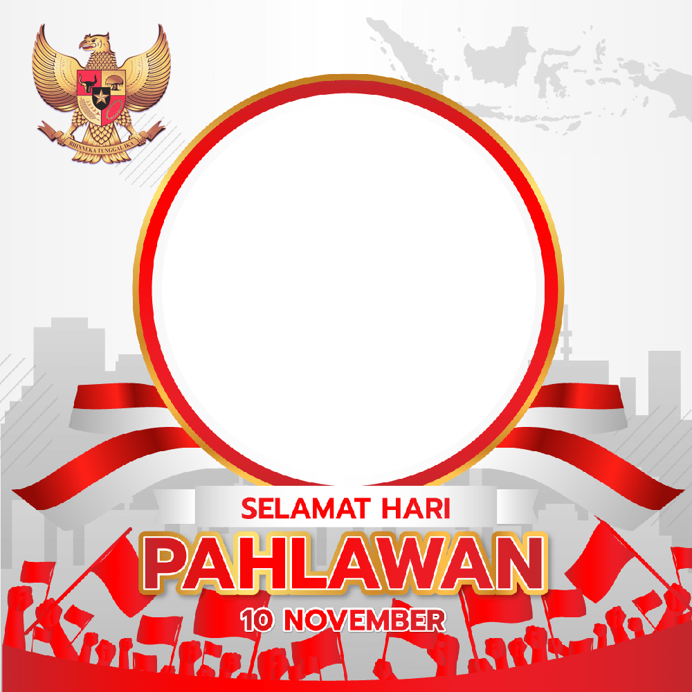 Twibbonize Hari Pahlawan Terbaru 10 November 2022 | 10 twibbon hari pahlawan terbaru 2022 png