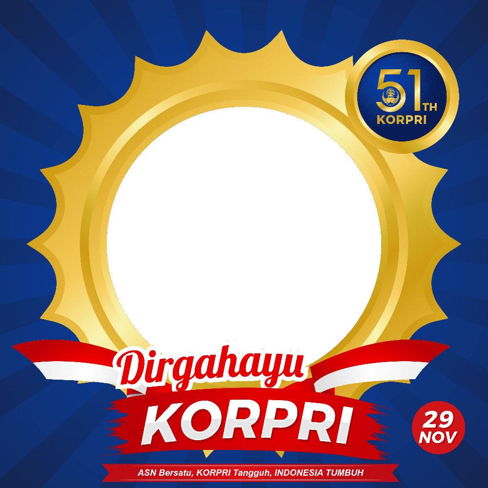 Tema Twibbon Hut Korpri Ke 51 29 November 2022 Twibon App 5507