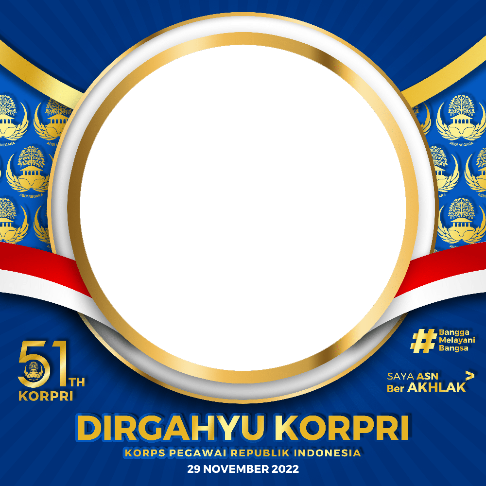 Tema & Logo Hari KORPRI ke-51 Tanggal 29 November 2022 | 5 hut korpri ke 51 png