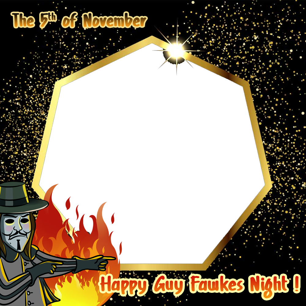 Happy Guy Fawkes Night Remember the 5th of November Twibon App