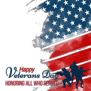 Happy Veterans Day Honoring All Who Served Background Frame | 7 happy veterans day pics png