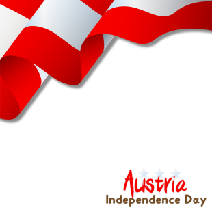 Happy Independence Day Austria Photo Frame | austria national day 7 png