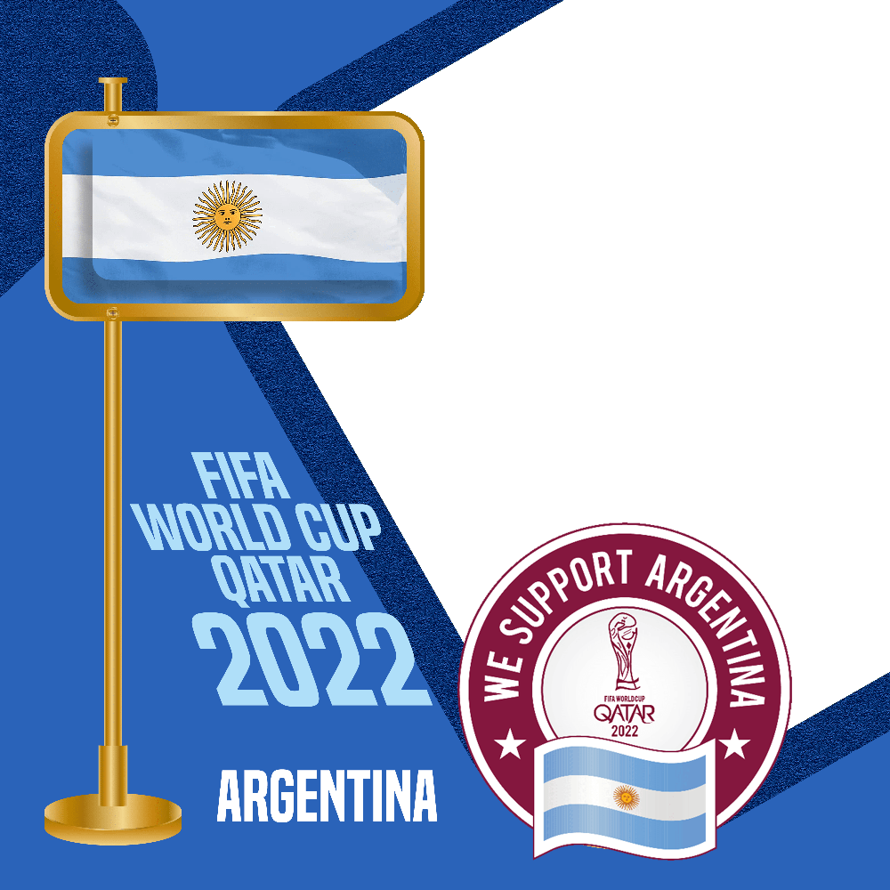 We Support Argentina - FIFA World Cup 2022 Qatar | 1 fifa world cup 2022 we support argentina png