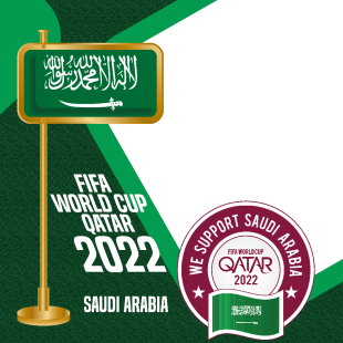 We Support Saudi Arabia - FIFA World Cup 2022 Qatar | 17 fifa world cup 2022 we support saudi arabia png