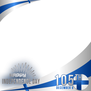 Happy Independence Day Finland December 6, 2022 | 2 happy independence day finland 105th png