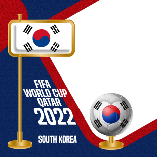 We Support South Korea - FIFA World Cup 2022 Qatar | 25 fifa world cup 2022 we support south korea png