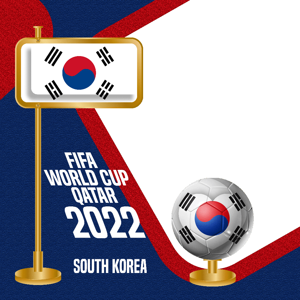 We Support South Korea - FIFA World Cup 2022 Qatar | 25 fifa world cup 2022 we support south korea png