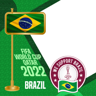 We Support Brazil - FIFA World Cup 2022 Qatar | 29 fifa world cup 2022 we support brazil png