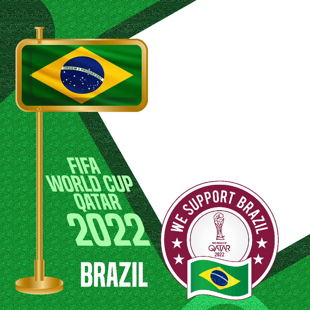 We Support Brazil - FIFA World Cup 2022 Qatar | 29 fifa world cup 2022 we support brazil png