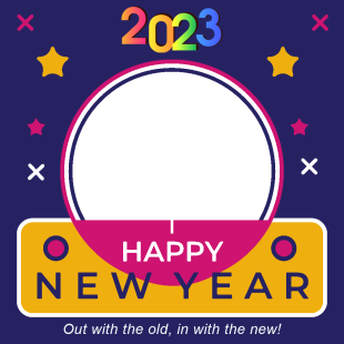 Out with the Old, In with the New Year 2023 | 3 2023 new year wishes png