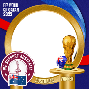 We Support Australia - FIFA World Cup 2022 Qatar | 3 fifa world cup 2022 we support australia png