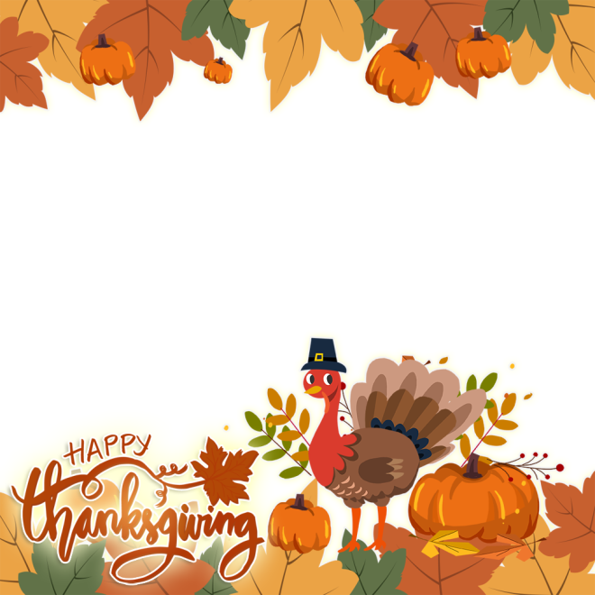 Thanksgiving 2022 Images Background Frame PNG