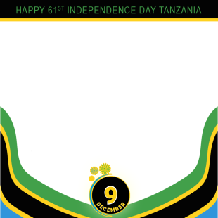 Happy Independence Day Tanzania 61st Anniversary | 5 happy 61st independence day tanzania 2022 png