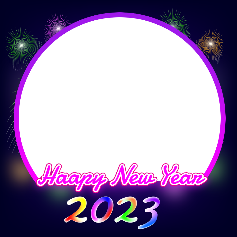 2023 New Year Greetings Image Frame | 6 2023 new year greetings image png