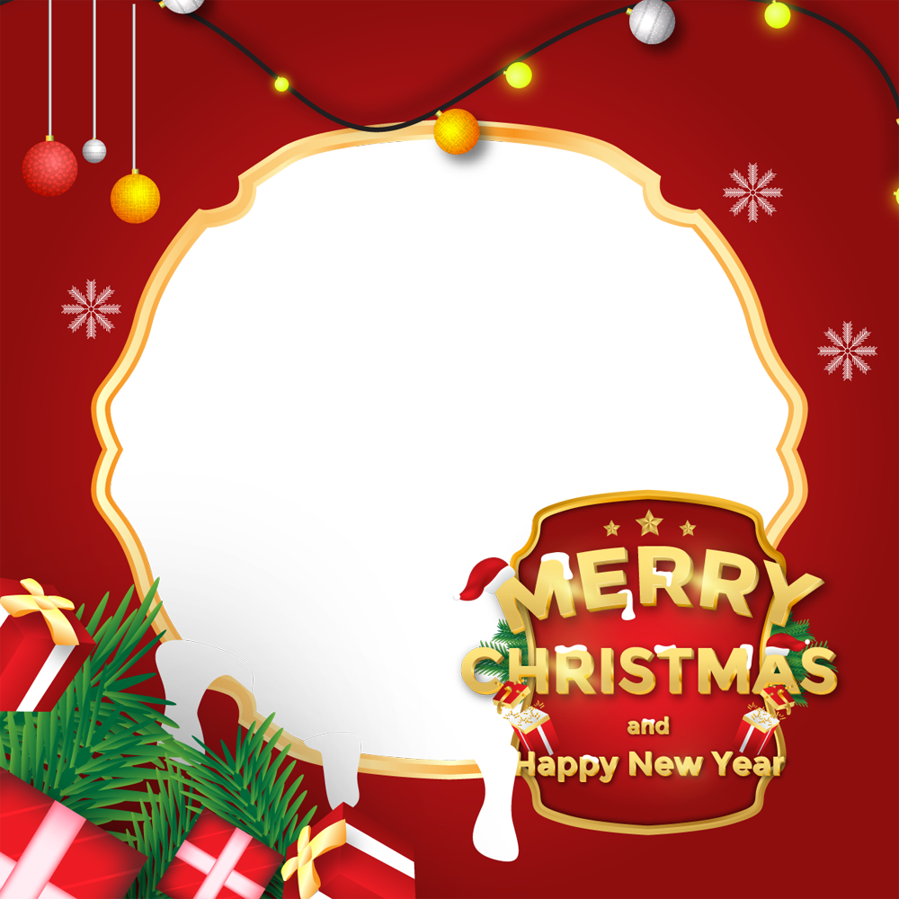 Merry Christmas Art 2023 Background Frame | 7 merry christmas wishes images frame png