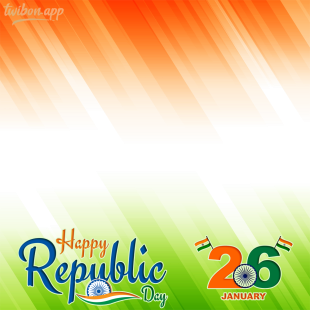 India Republic Day 2025 Photo Background Image | 1 republic day images 2023 photo frame png