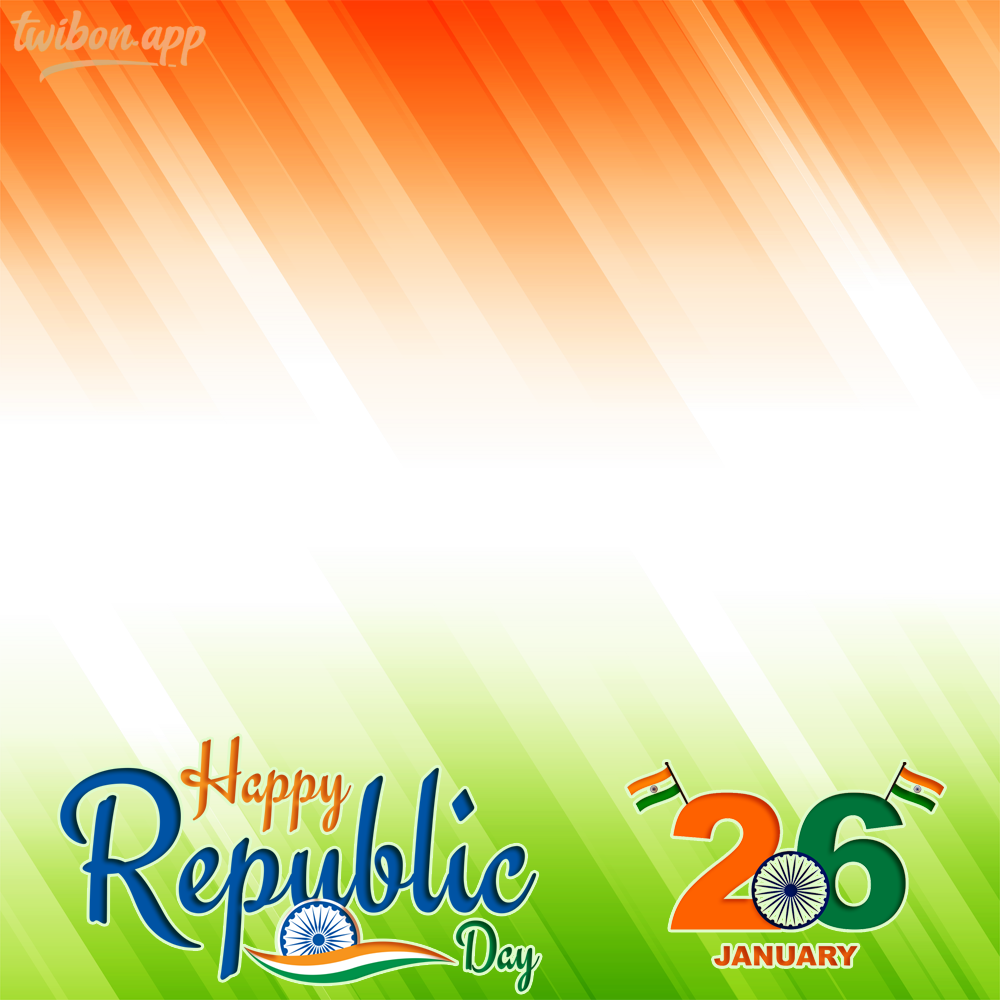 India Republic Day 2023 Photo Background Image | 1 republic day images 2023 photo frame png