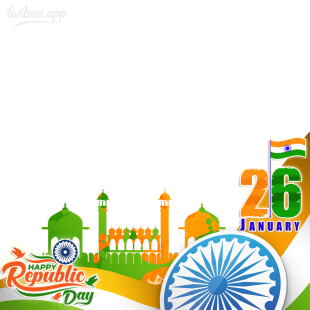 January 26 India Republic Day Greetings Photo Background | 11 january 26 india republic day photo background png