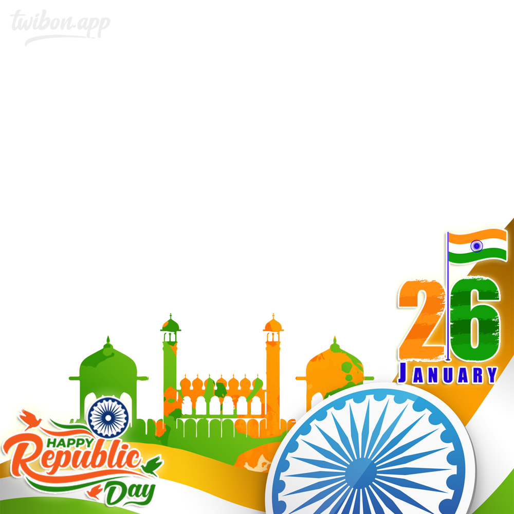 January 26 India Republic Day Greetings Photo Background | 11 january 26 india republic day photo background png
