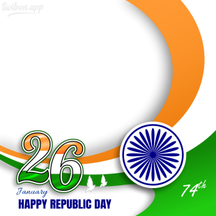 Happy Republic Day 2023 India Photo Background Image | 2 happy republic day 2023 india png