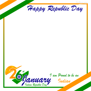 India Republic Day 2024 Picture Frames | 3 26 january 2023 republic day png