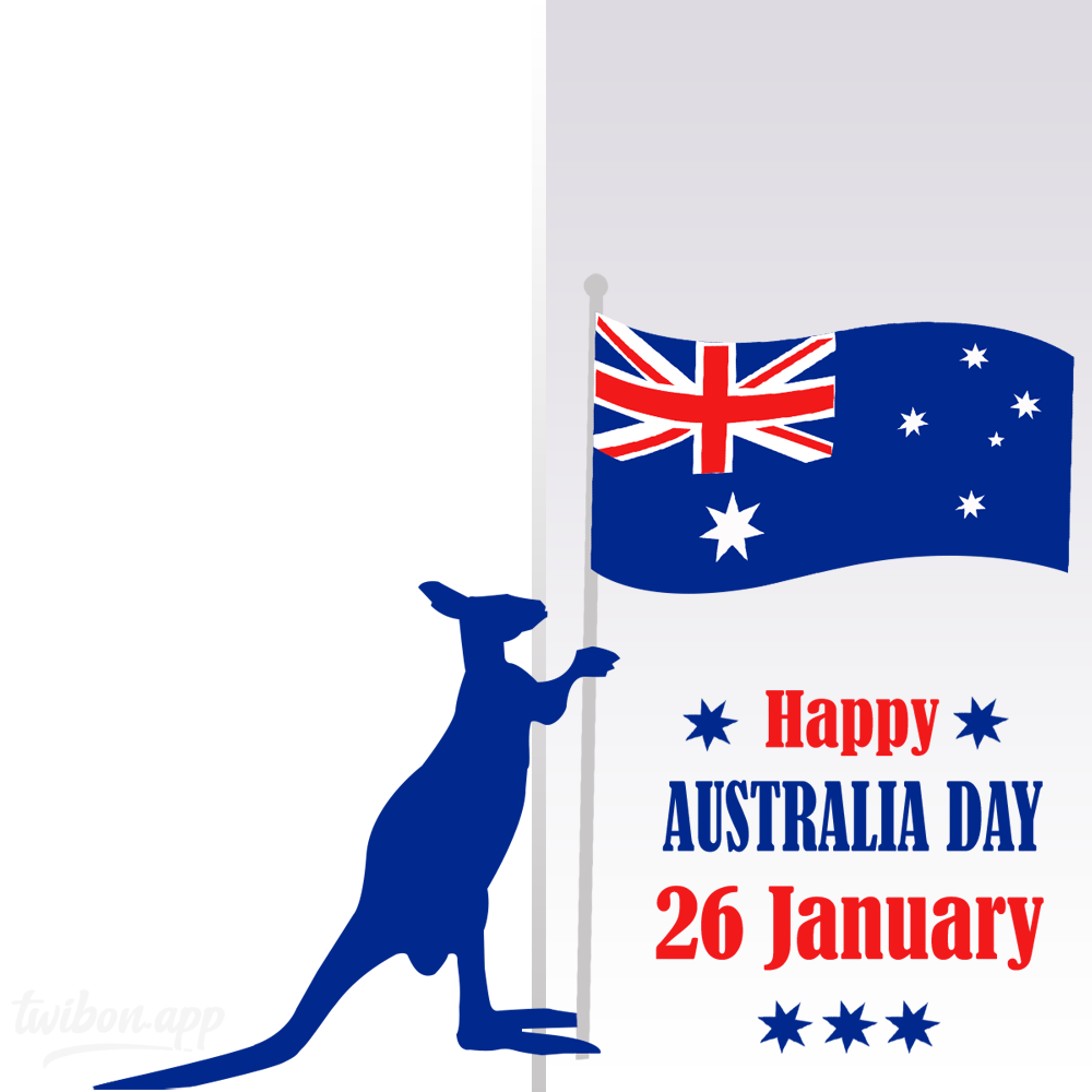 26 January Australia Day 2023 Greetings Photo Frame | 3 26 january australia day greetings png