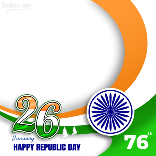 Happy Republic Day 2025 India Photo Background Image | 4 happy republic day 2025 india png