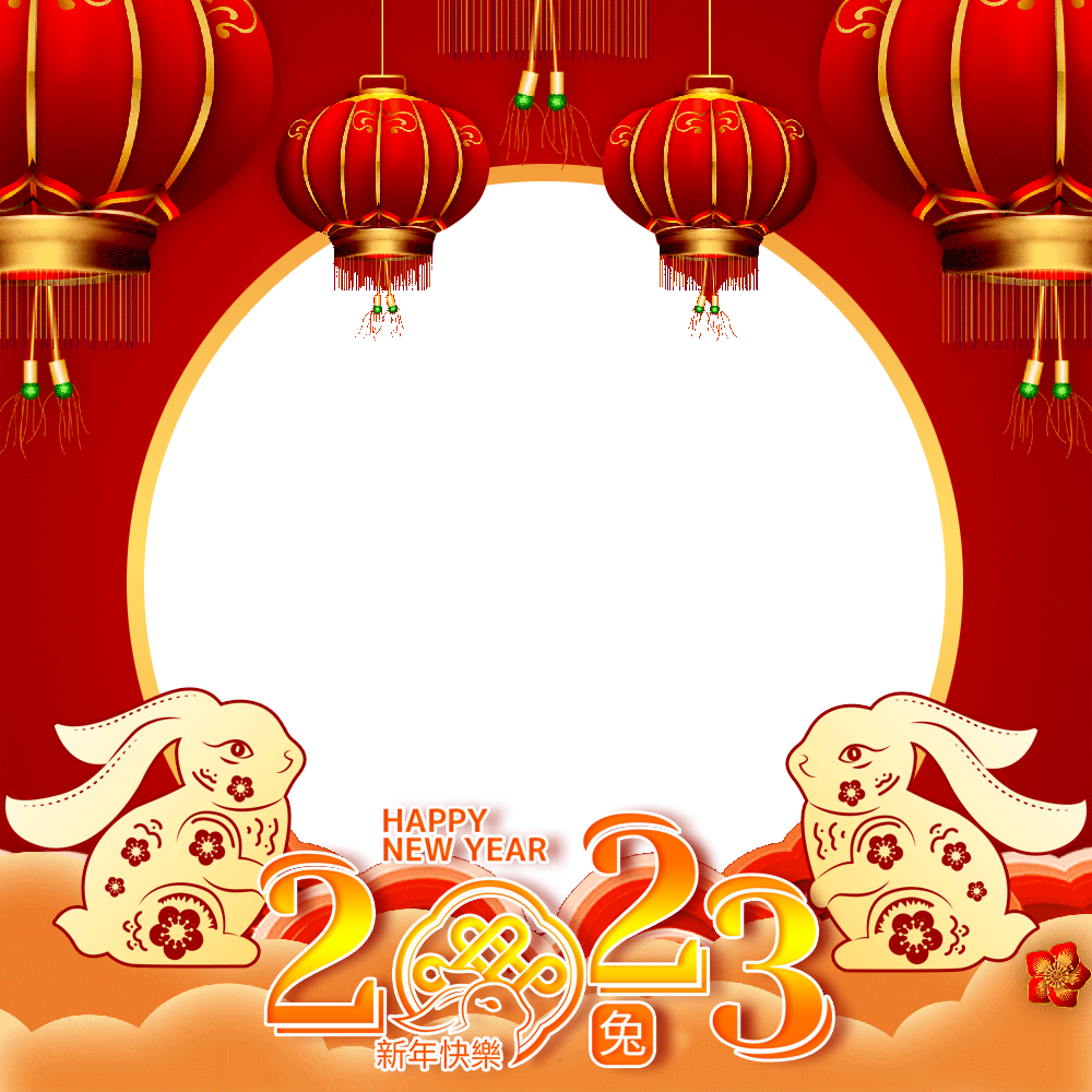 Chinese Lunar New Year 2023 - Rabbit Decorations | 5 chinese lunar new year 2023 rabbit png