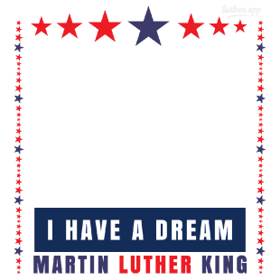 Marthin Luther King - I Have A Dream Picture Frame | 5 marthin luther king i have a dream png