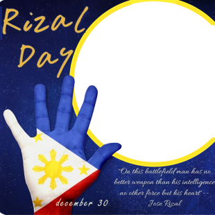 Rizal Day Philippines 126th Anniversary Greetings | 5 rizal day philippines anniversary png