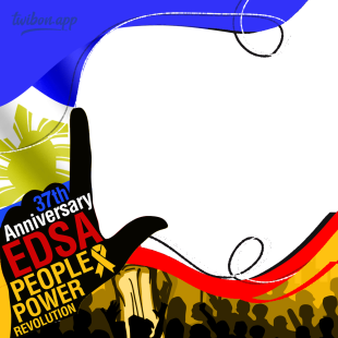 37th EDSA People Power Revolution Anniversary (Philippines) | 1 37th edsa people power revolution anniversary philippines png