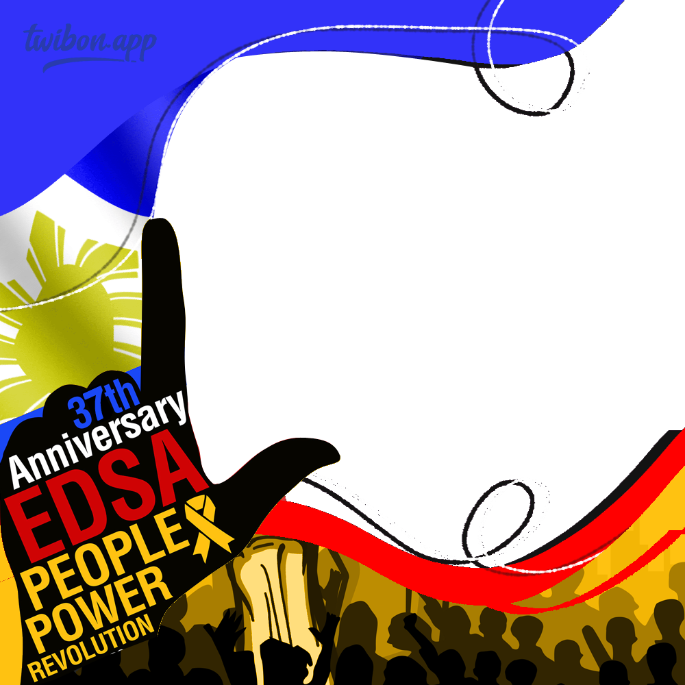 37th EDSA People Power Revolution Anniversary (Philippines) | 1 37th edsa people power revolution anniversary philippines png