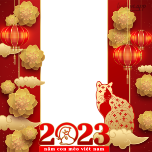 Chúc mừng năm mới 2023 - Happy Lunar New Year Vietnamese | 1 chuc mung nam moi 2023 png