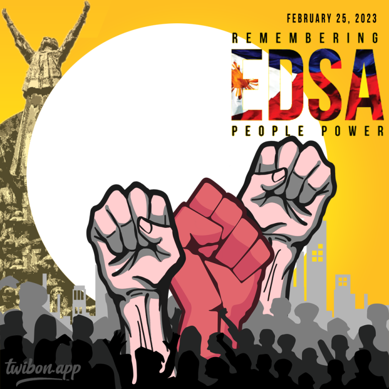 Philippines People Power Revolution EDSA Day Anniversary