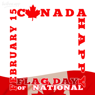 Remembrance Day Flag of Canada Feb 15 Images Frame | 5 remembrance day flag of canada feb 15 png