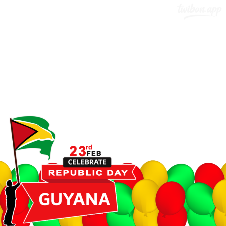 Rd Republic Day Of Guyana Theme Background Frame