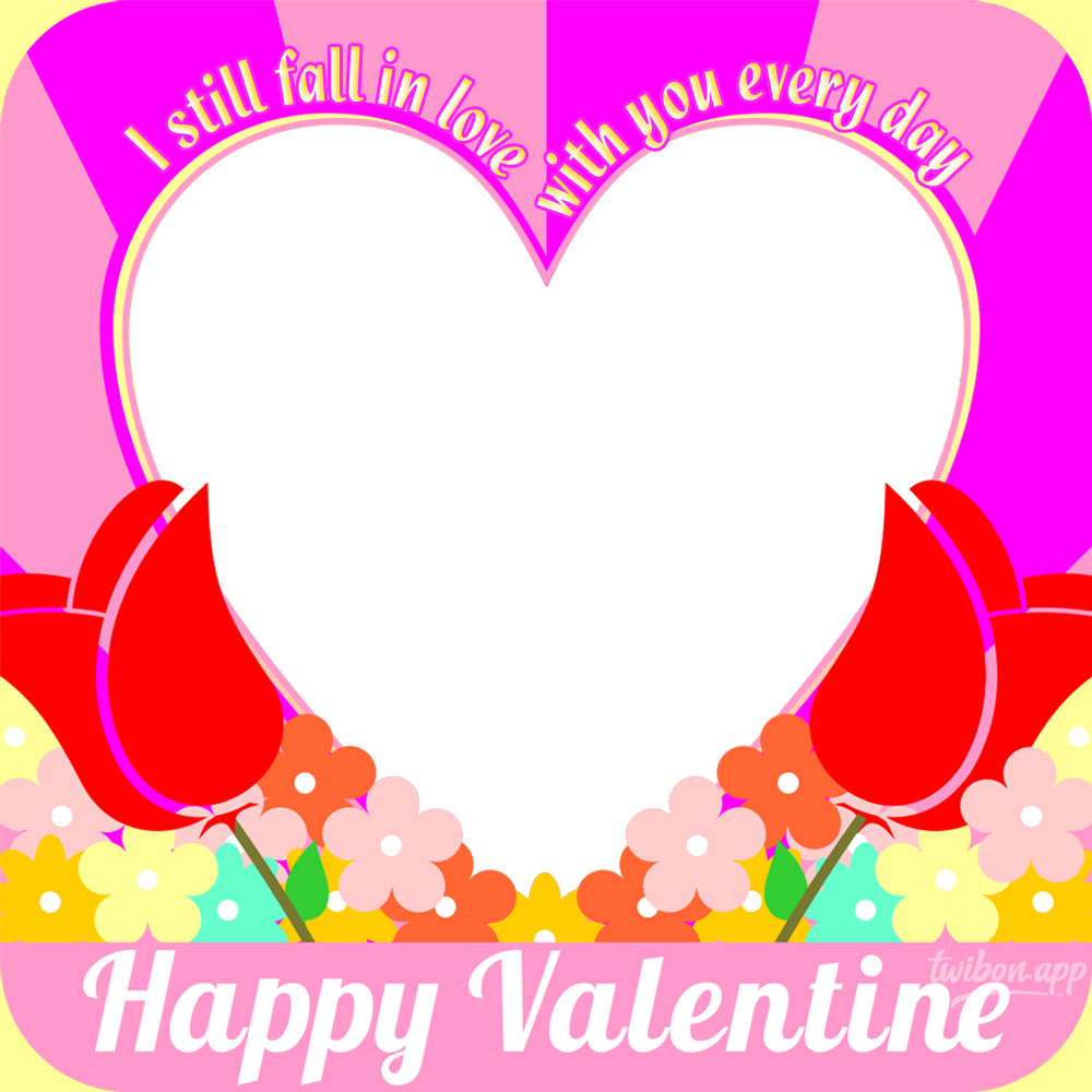 Happy Valentines day Image Art Aesthetic - Photo Frame | 6 happy valentines day images art aesthetic png