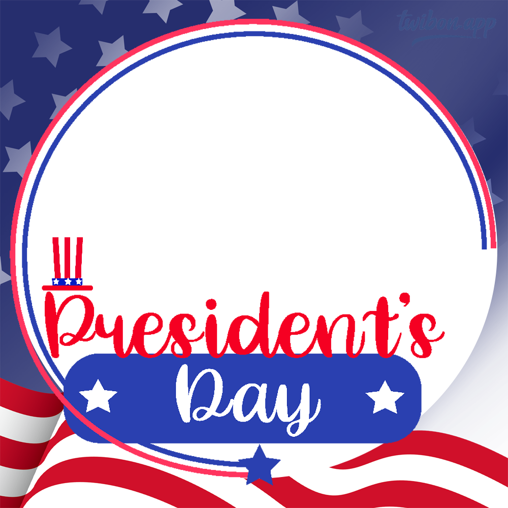 Presidents Day February 2023 Greetings Art Frame | 8 presidents day february 2023 greetings art png