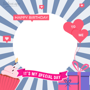 Happy Birthday Gorgeous It's My Special Day HD Frame | 9 happy birthday gorgeous special day png