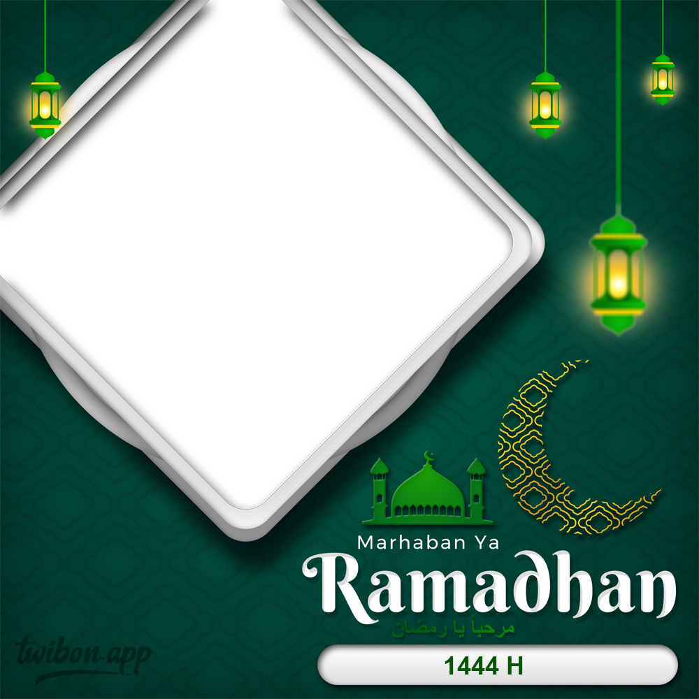 Marhaban Ya Shahr Ramadan 1444 Hijri Twibbon Frame | 13 marhaban ya shahr ramadan images twibbon png