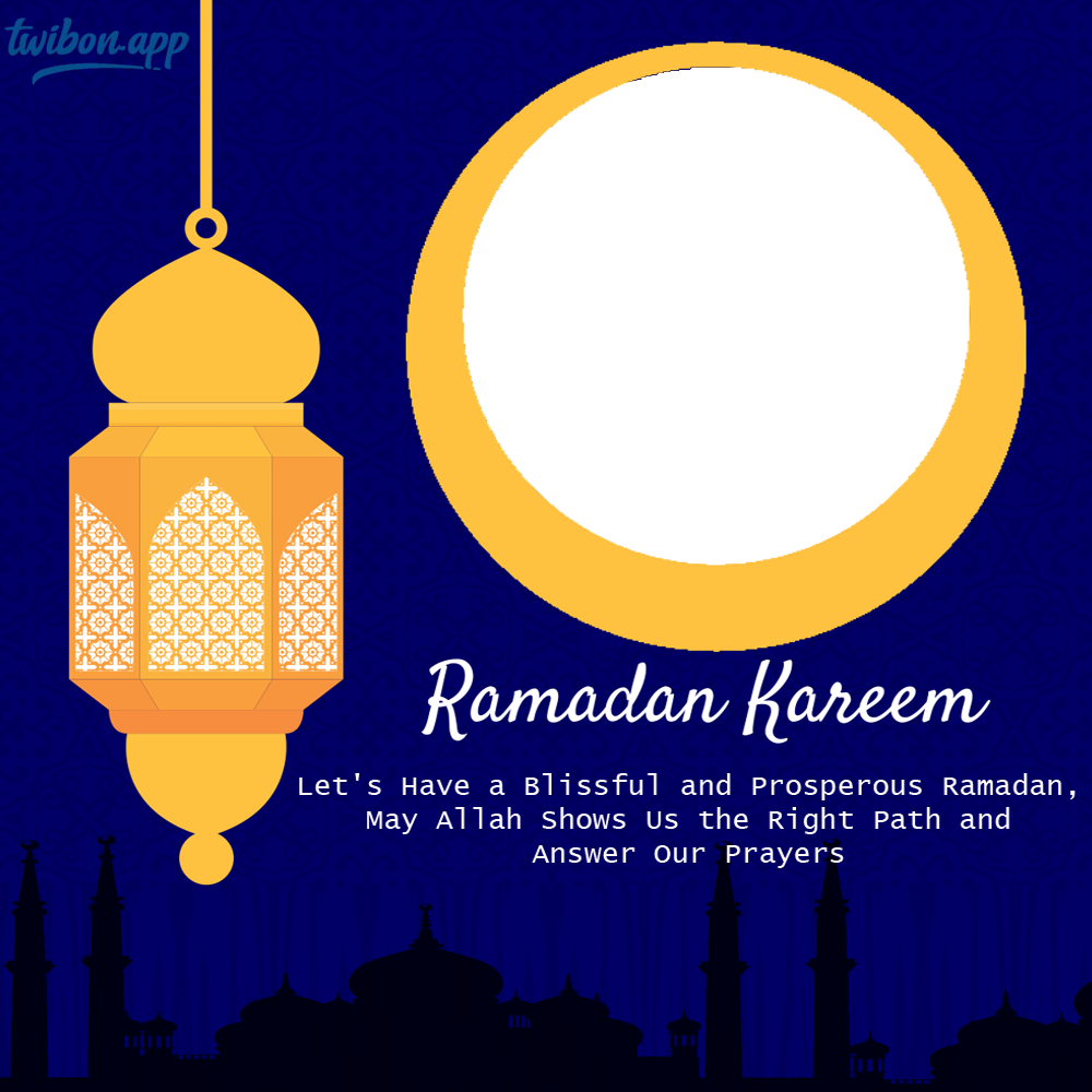 Ramadan Kareem Wishes 2023 Images Frame PNG Template | 7 ramadan kareem wishes 2023 images frame png