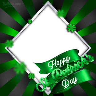 Happy st. Patrick's Day Images Frame Template | 1 happy st patricks day images png