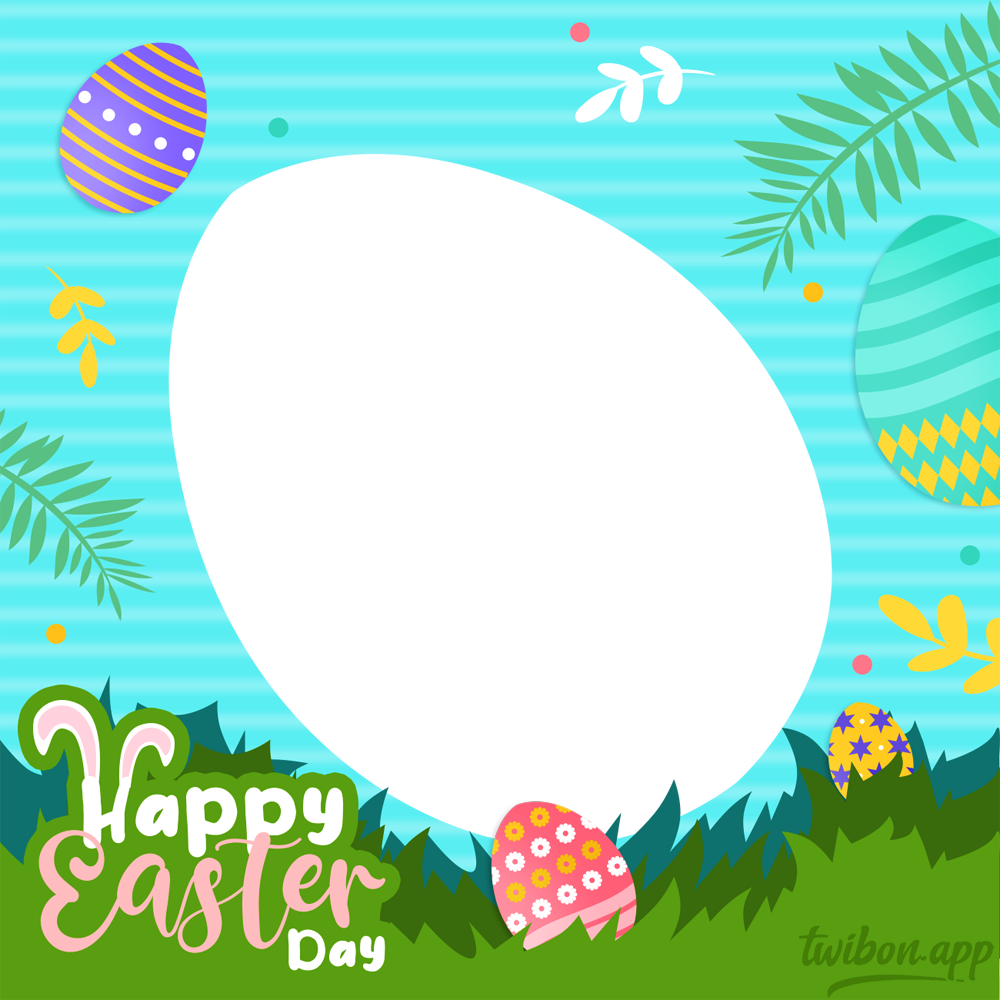 Beautiful Happy Easter Background Picture Frame | 3 beautiful happy easter background picture frame png