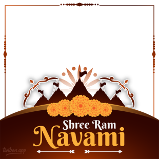Sri Rama Navami Background Images Frame | 3 sri rama navami background images frame png