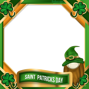 St. Patrick's Day Decorations Background Frame | 6 st patricks day decorations background frame png