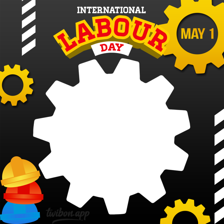 Happy Labor Day May Picture Frame Twibon App