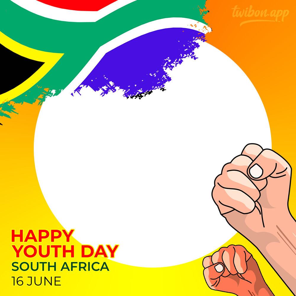 Youth Day 2023 South Africa Background Images Frame | 1 youth day 2023 south africa background images frame png