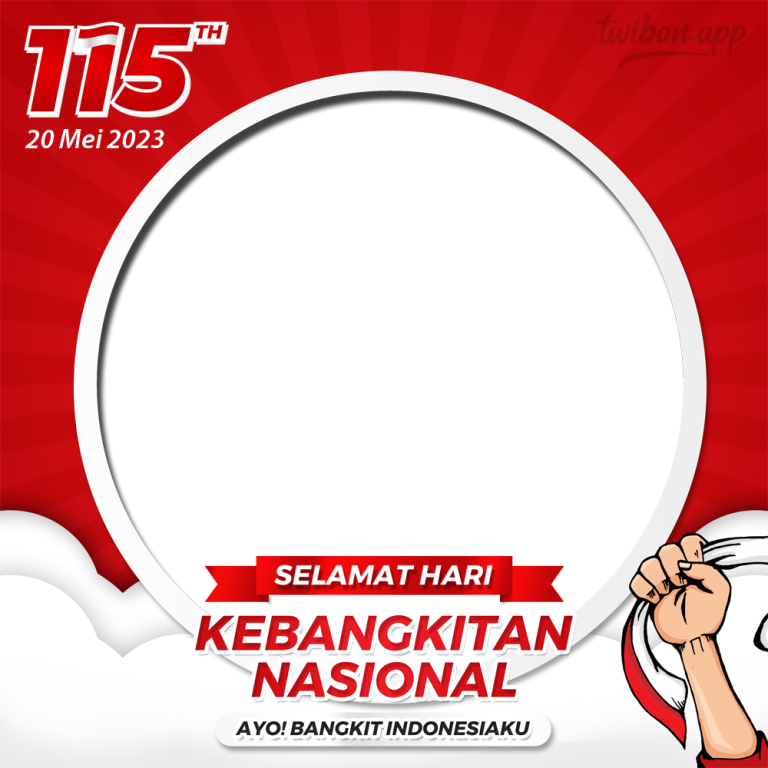 Twibbon Kebangkitan Nasional Twibon App