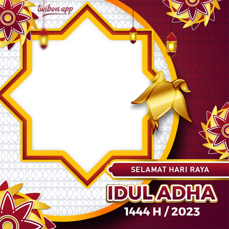 Twibbon Ucapan Selamat Hari Raya Idul Adha 2023 1444h 